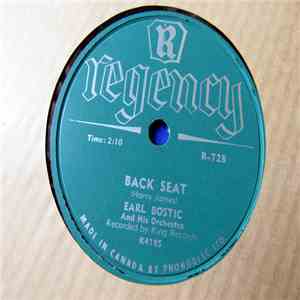 Earl Bostic And His Orchestra - Honeysuckle Rose / Back Seat download free