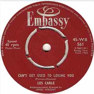 Les Carle - Can't Get Used To Losing You / Nobody's Darling But Mine download free