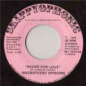 Magnificent Opinions - Recipe For Love download free