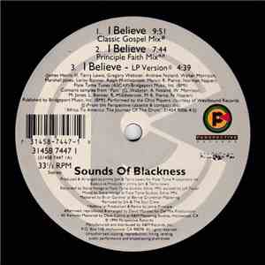 Sounds Of Blackness - I Believe download free